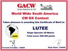 New WWSA Contest Award